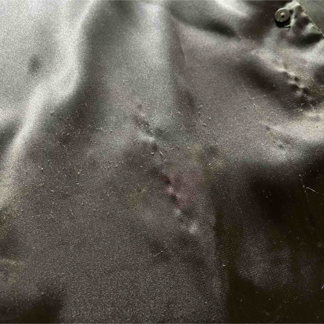KATHIE LEE SATIN OPEN COLLAR SHIRT レディースのトップス(シャツ/ブラウス(長袖/七分))の商品写真