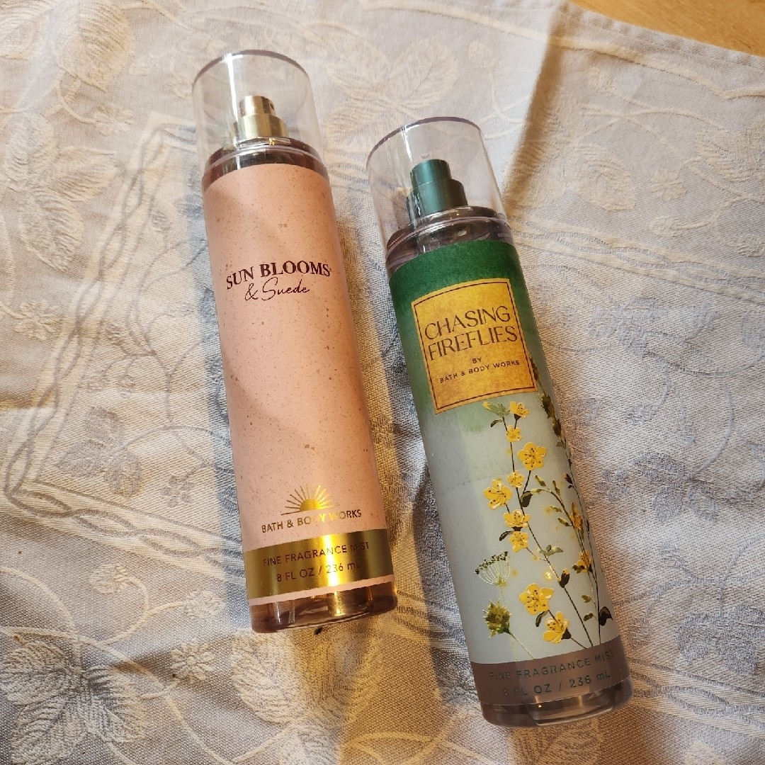 Bath & Body Works(バスアンドボディーワークス)のBath and Body Warksのフレグランス ミスト2本ですꕤ* コスメ/美容のボディケア(その他)の商品写真