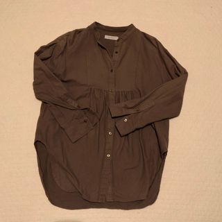 ユナイテッドアローズ(UNITED ARROWS)のユナイテッドアローズ　ブラウンシャツ(シャツ/ブラウス(長袖/七分))