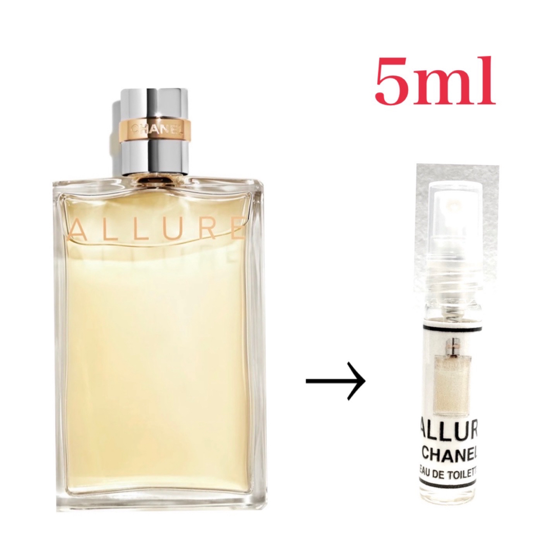 CHANEL - CHANEL シャネル アリュールオードトワレ EDT 5ml 天香 CHANEL - CHANEL シャネル アリュールオードトワレ EDT 5ml 天香