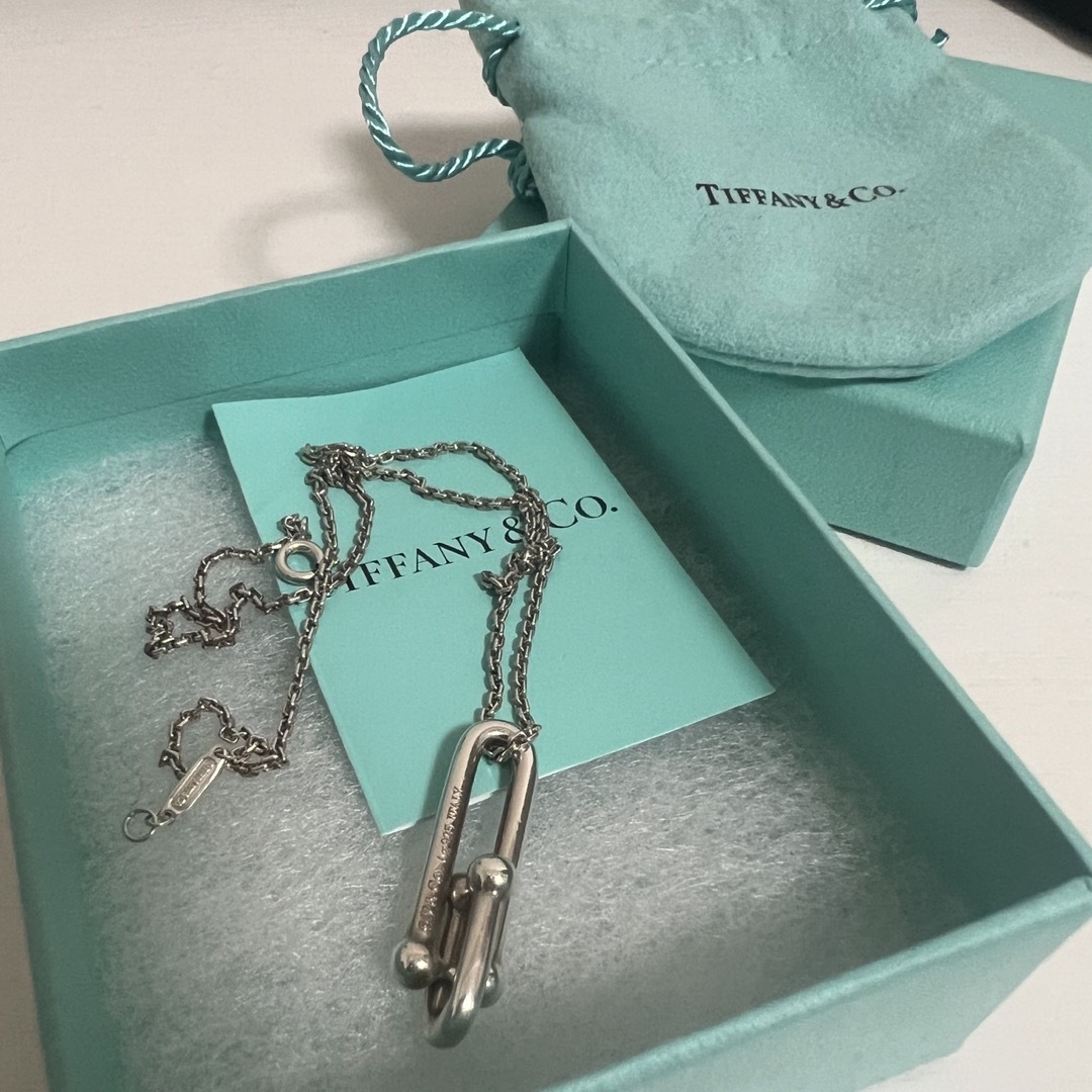 【箱付き】ティファニー TIFFANY&Co. ハードウェア ネックレス　箱付き | フリマアプリ ラクマ