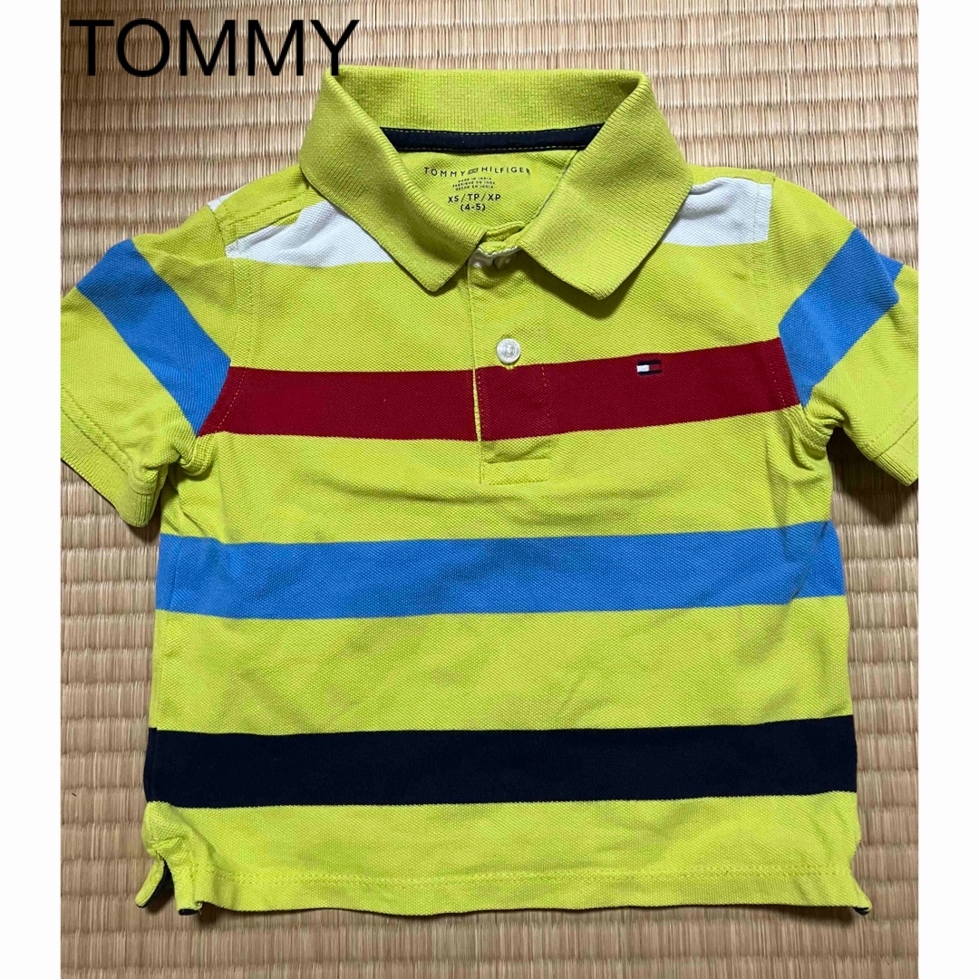 TOMMY HILFIGER(トミーヒルフィガー)のトミーフィルフィガー　ポロシャツ　男の子 キッズ/ベビー/マタニティのベビー服(~85cm)(Ｔシャツ)の商品写真