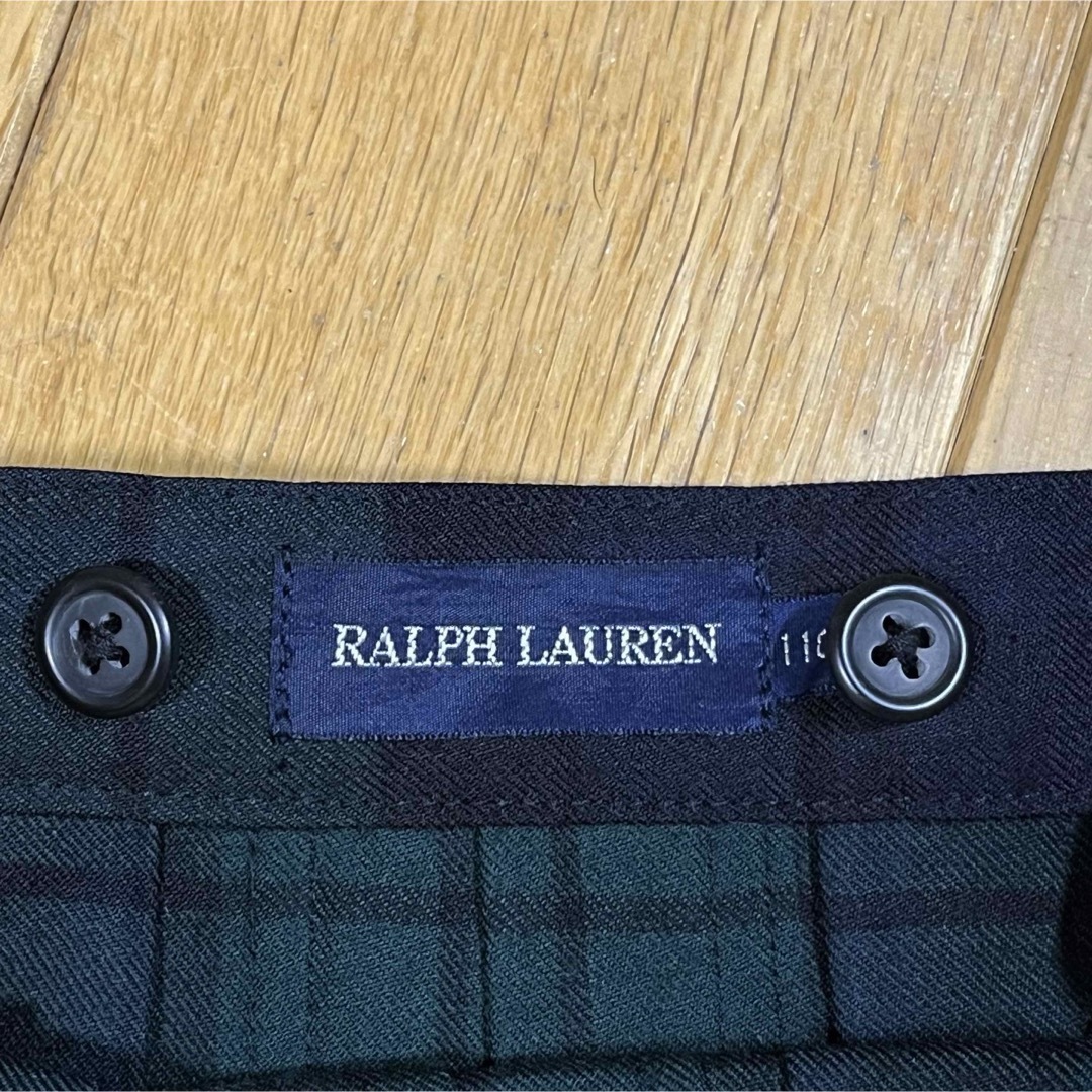 Ralph Lauren(ラルフローレン)の【110〜120】ラルフローレン　プリーツスカート　ブラックウォッチ　入学式 キッズ/ベビー/マタニティのキッズ服女の子用(90cm~)(スカート)の商品写真