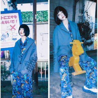 あのちゃん着用　KIDILL キディル 19AW ヘルアロハシャツ