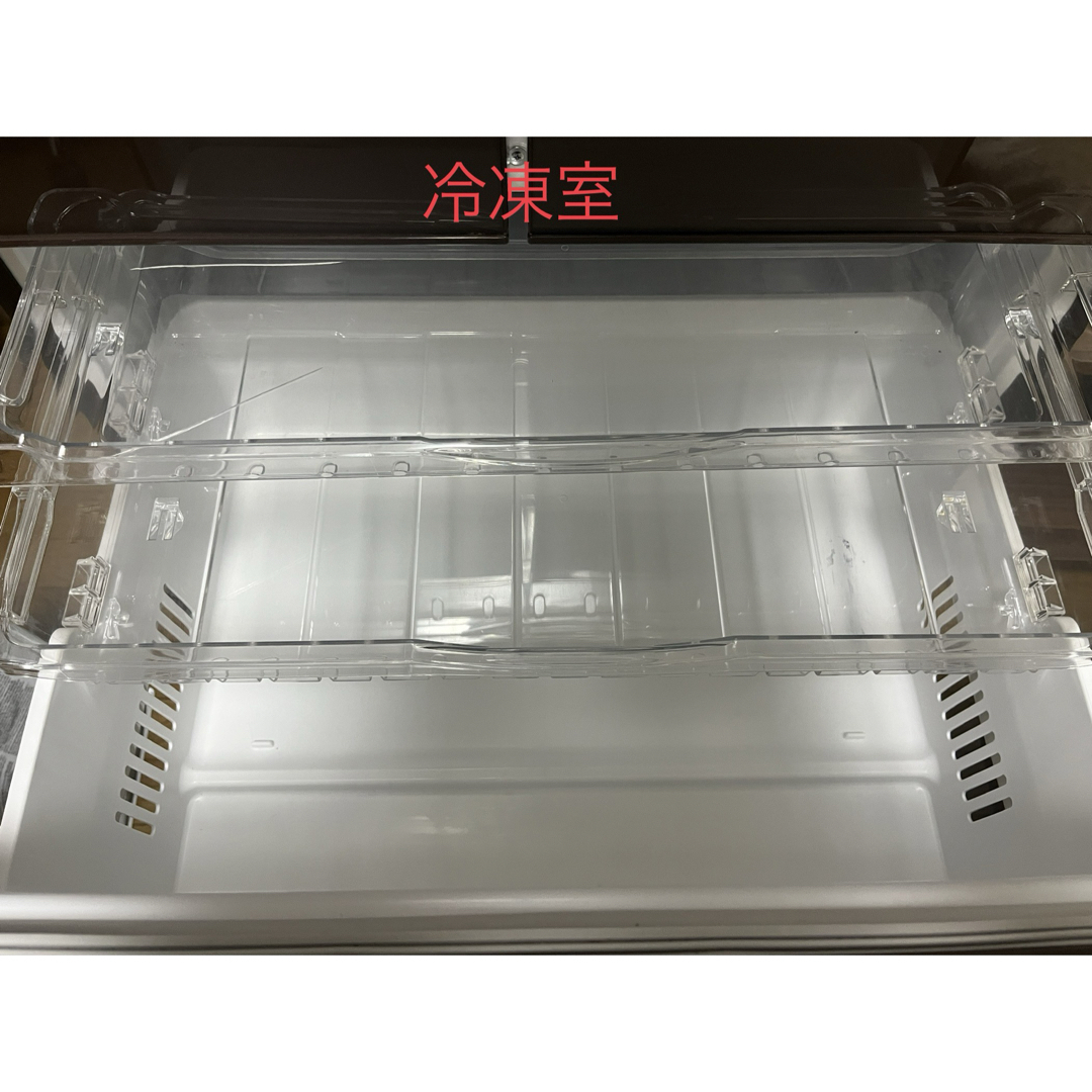 日立(ヒタチ)のHITACHI R-XG43J(XH) 2019年製 6ドア 430L スマホ/家電/カメラの生活家電(冷蔵庫)の商品写真