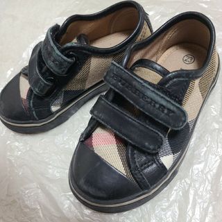 バーバリー(BURBERRY)のBURBERRYチェック　スニーカー　23     14cm(スニーカー)