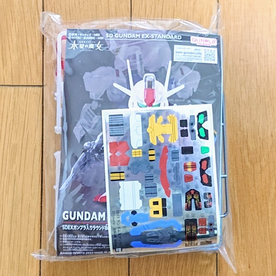 BANDAI NAMCO Entertainment(バンダイナムコエンターテインメント)の【未開封品】SDガンダム EXスタンダード ガンダムエアリアル [クリアカラー] エンタメ/ホビーのおもちゃ/ぬいぐるみ(模型/プラモデル)の商品写真