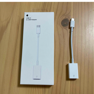 アップル(Apple)のアップル MJ1M2AMA USB-C - USBアダプタ MJ1M2AM/A(その他)