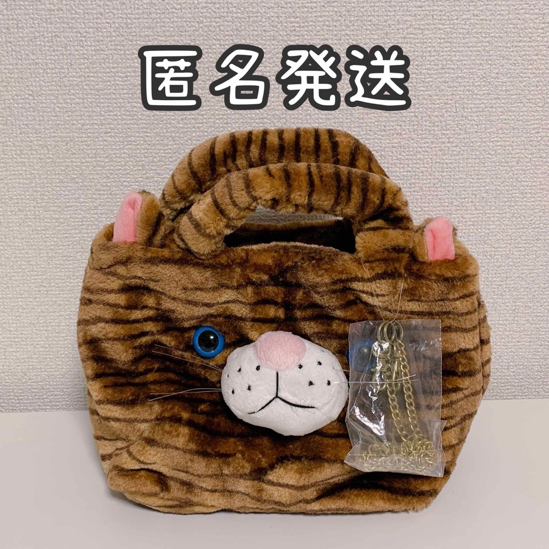 ROOTOTE(ルートート)のROOTOTE ルートート 猫　ねこ　ミニトートバッグ　ハンドバッグ レディースのバッグ(ハンドバッグ)の商品写真