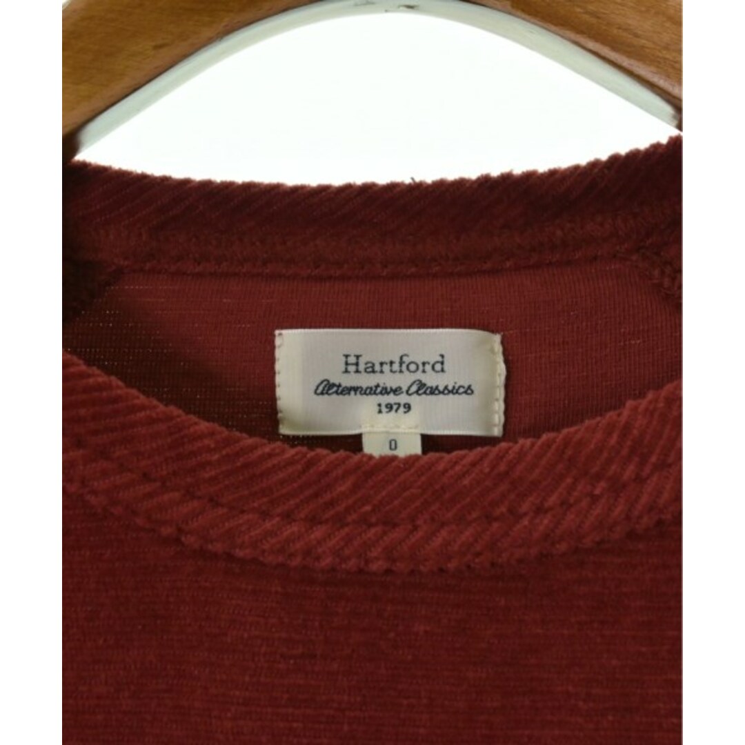 HARTFORD(ハートフォード)のHartford ハートフォード Tシャツ・カットソー 0(XS位) 赤 【古着】【中古】 レディースのトップス(カットソー(半袖/袖なし))の商品写真