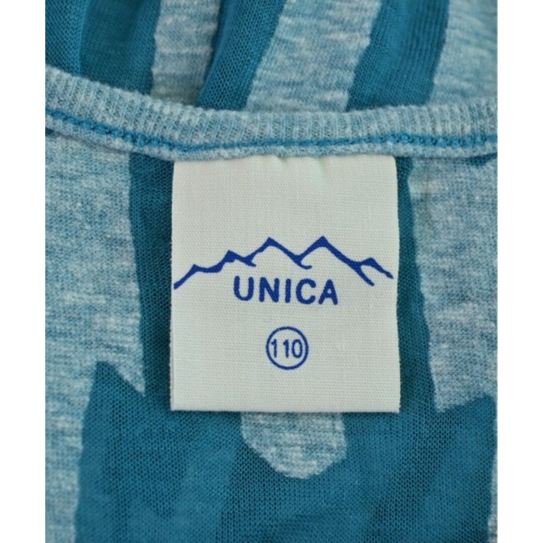 UNICA(ユニカ)のUNICA ユニカ ワンピース（その他） 110 青系等(総柄) 【古着】【中古】 キッズ/ベビー/マタニティのキッズ服女の子用(90cm~)(ワンピース)の商品写真