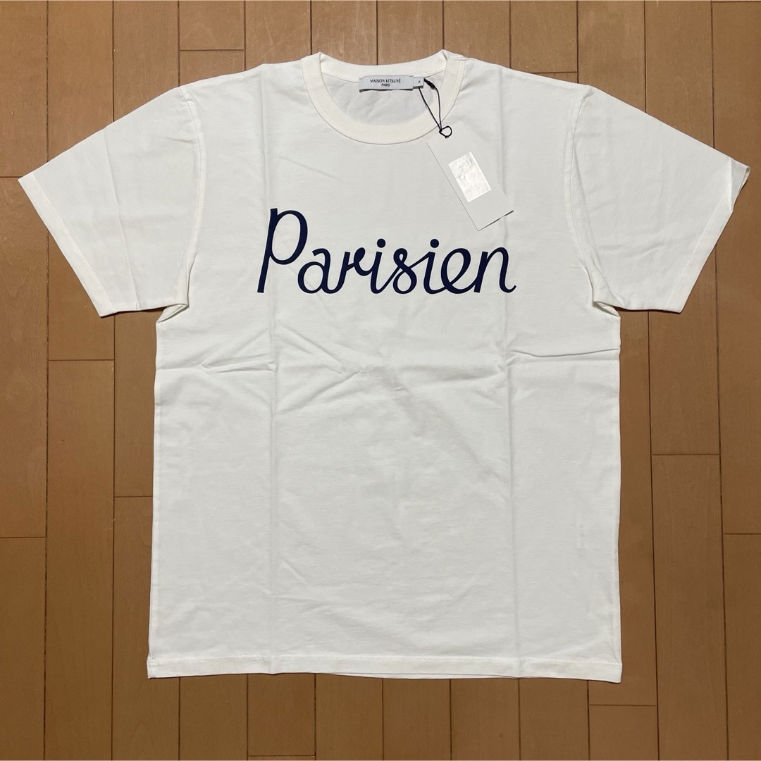 MAISON KITSUNE'(メゾンキツネ)の新品 MAISON KITSUNE メゾン キツネ パリジャン Tシャツ M メンズのトップス(Tシャツ/カットソー(半袖/袖なし))の商品写真