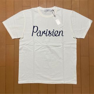 メゾンキツネ(MAISON KITSUNE')の新品 MAISON KITSUNE メゾン キツネ パリジャン Tシャツ M(Tシャツ/カットソー(半袖/袖なし))