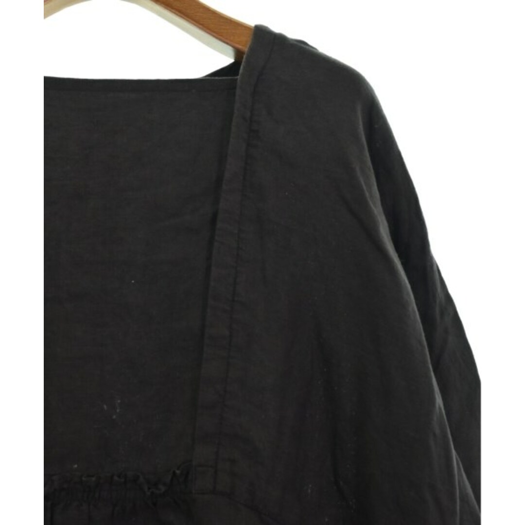 nest Robe(ネストローブ)のnest robe ネストローブ ワンピース F 黒 【古着】【中古】 レディースのワンピース(ひざ丈ワンピース)の商品写真