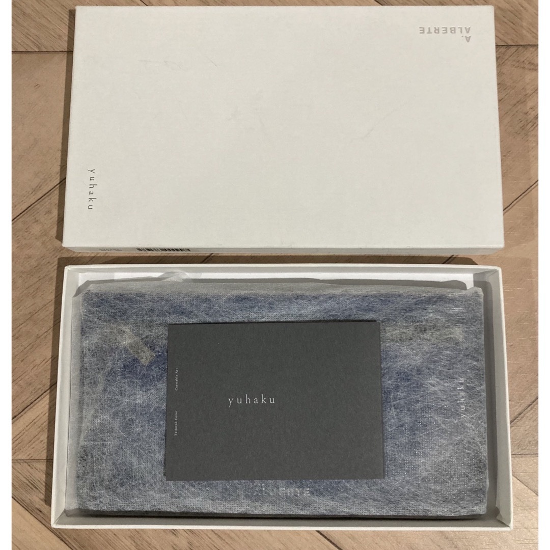 フラップレス 超薄型 長財布 ＊ アルベルテ YUHAKU ユハク メンズのファッション小物(長財布)の商品写真