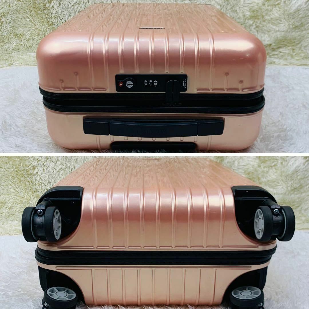 RIMOWA(リモワ)の北米限定✨極美品 リモワ サルサエアー 35L 機内持込み TSA ローズピンク レディースのバッグ(スーツケース/キャリーバッグ)の商品写真