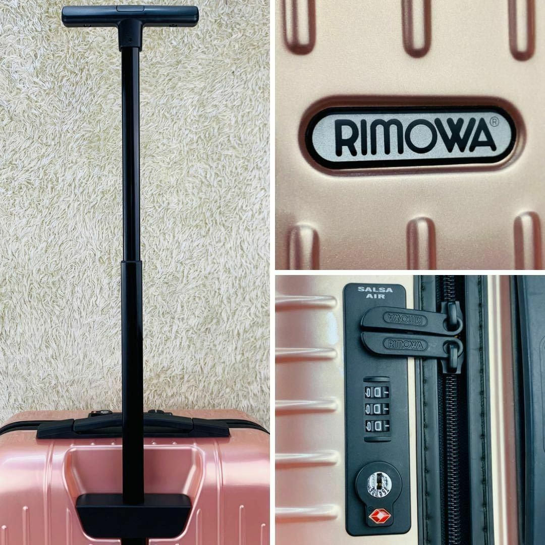 RIMOWA(リモワ)の北米限定✨極美品 リモワ サルサエアー 35L 機内持込み TSA ローズピンク レディースのバッグ(スーツケース/キャリーバッグ)の商品写真