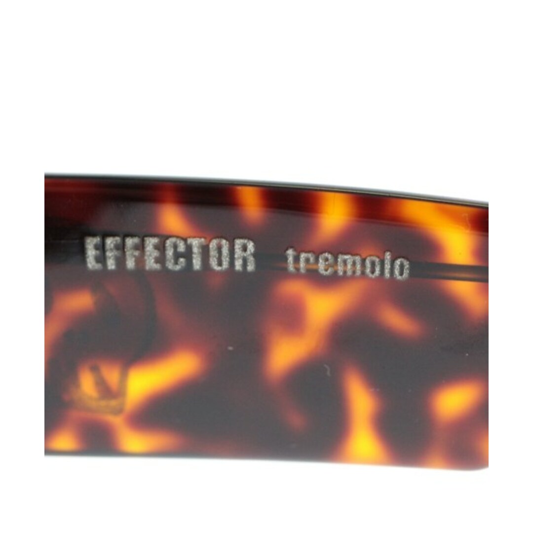 EFFECTOR(エフェクター)のEFFECTOR エフェクター サングラス - 茶 【古着】【中古】 レディースのファッション小物(サングラス/メガネ)の商品写真