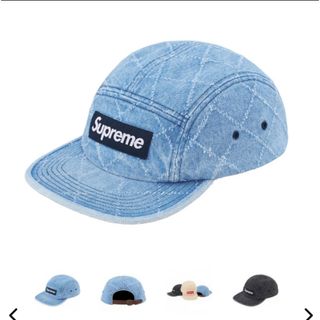 シュプリーム(Supreme)のSupreme Punched Denim Camp Cap (キャップ)