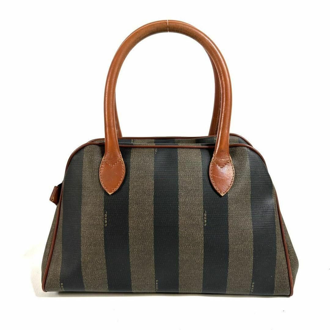 美品 FENDI フェンディ ボストンバッグ ミニハンドバッグ ペカン柄 美品 FENDI フェンディ ボストンバッグ ミニハンドバッグ ペカン柄
