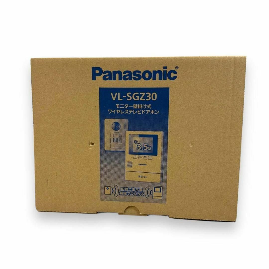 Panasonic(パナソニック)の【未使用】Panasonic ワイヤレス テレビドアホン VL-SGZ30 箱付 スマホ/家電/カメラのスマホ/家電/カメラ その他(防犯カメラ)の商品写真