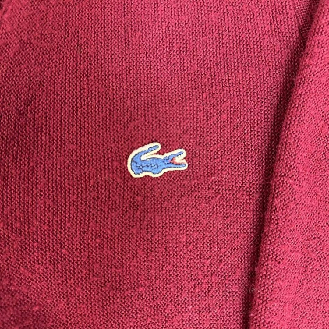 LACOSTE - 【希少品】IZOD ラコステ 糸巻きタグ 青ワニ カーディガン