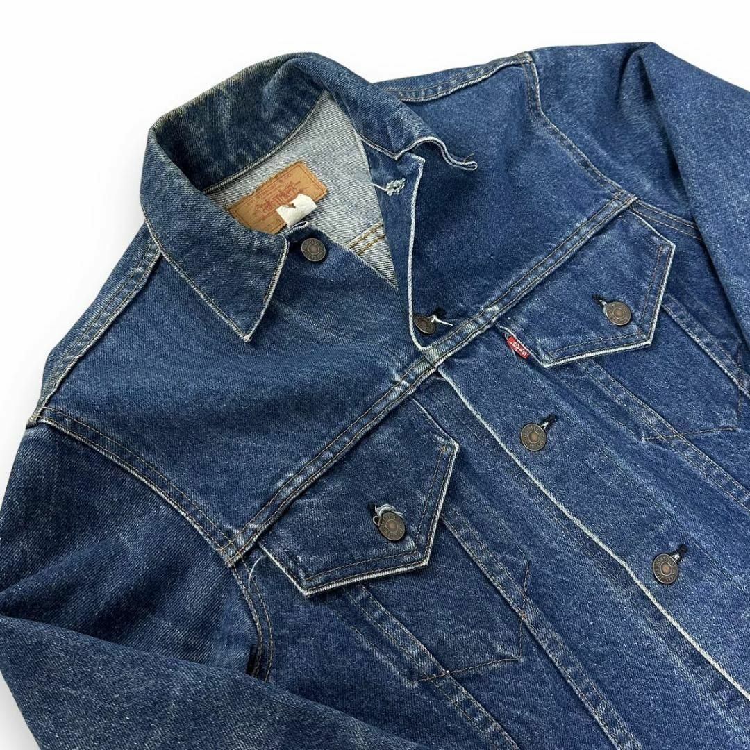 輝く高品質な
 Levis 2024年最新】70 70505 0217デニムジャケット70s 刻印52 Levi 38 USA製 ジャケット/アウター 3