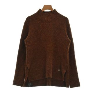 デンハム(DENHAM)のDENHAM デンハム ニット・セーター 36(S位) 茶系 【古着】【中古】(ニット/セーター)