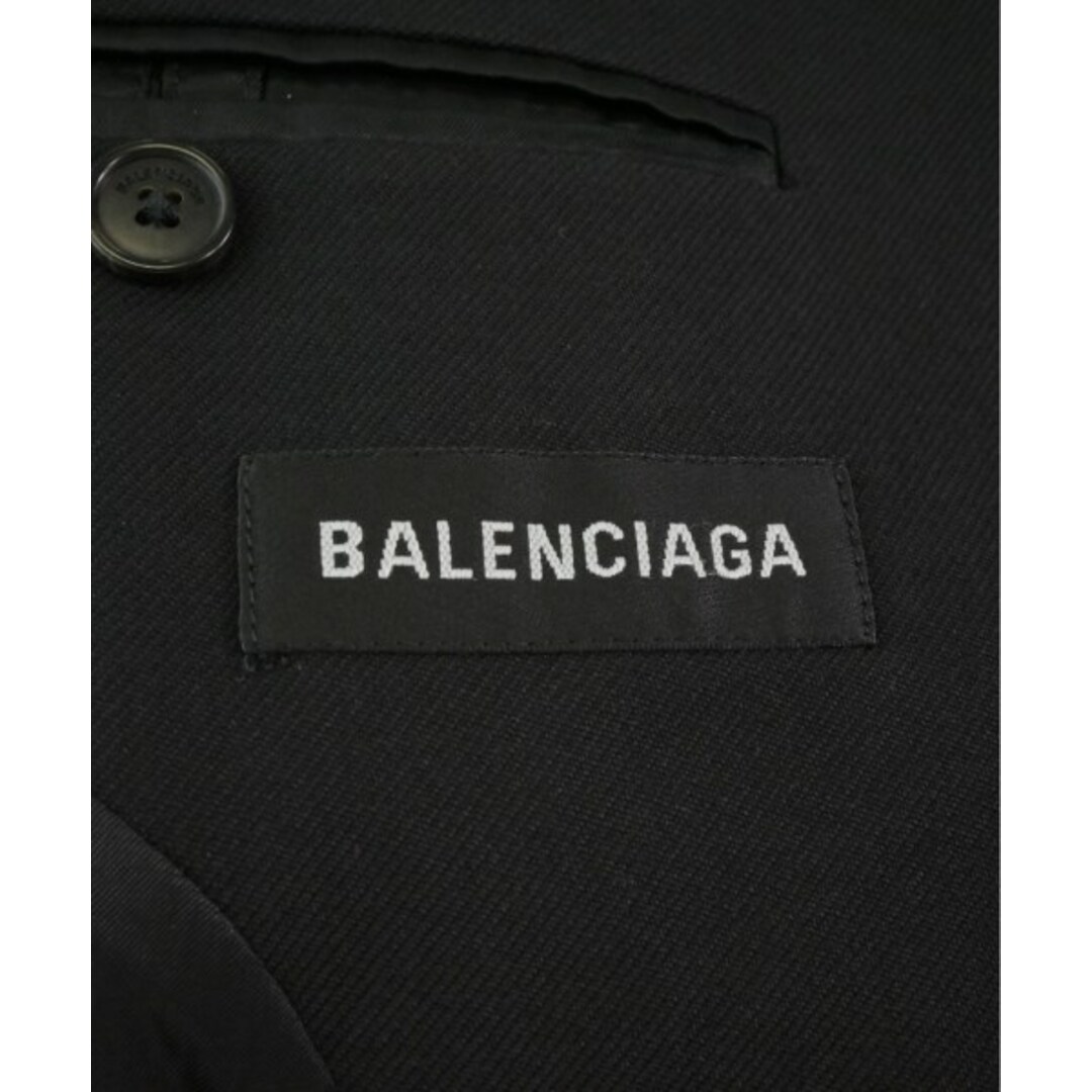 Balenciaga(バレンシアガ)のBALENCIAGA バレンシアガ テーラードジャケット 48(L位) 黒 【古着】【中古】 メンズのジャケット/アウター(テーラードジャケット)の商品写真