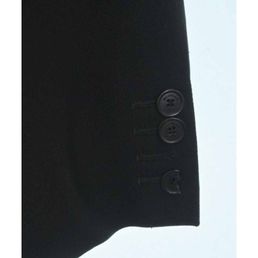 Balenciaga(バレンシアガ)のBALENCIAGA バレンシアガ テーラードジャケット 48(L位) 黒 【古着】【中古】 メンズのジャケット/アウター(テーラードジャケット)の商品写真