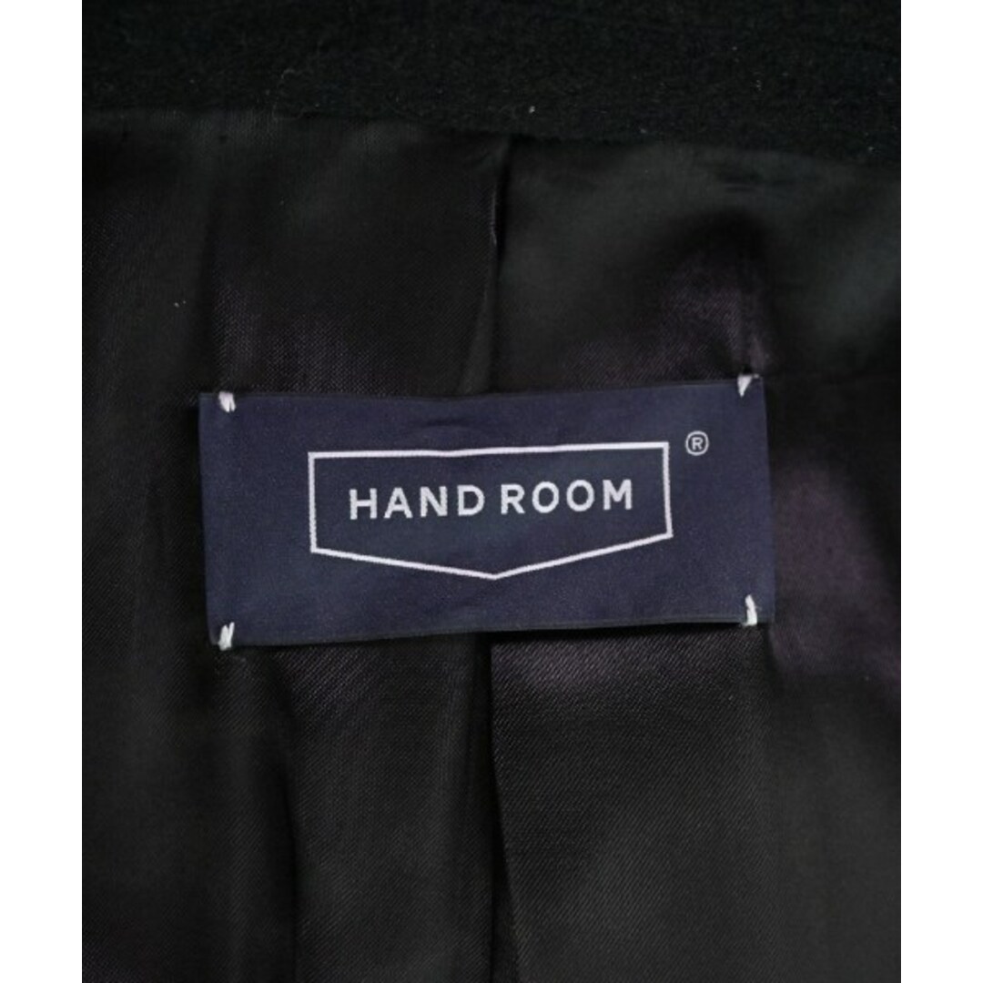 HAND ROOM(ハンドルーム)のHAND ROOM ハンドルーム チェスターコート L 黒 【古着】【中古】 メンズのジャケット/アウター(チェスターコート)の商品写真