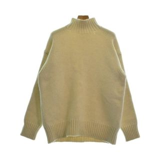 ジルサンダー(Jil Sander)のJIL SANDER ジルサンダー ニット・セーター 44(S位) アイボリー 【古着】【中古】(ニット/セーター)