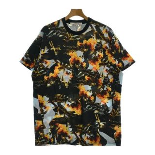 ジバンシィ(GIVENCHY)のGIVENCHY ジバンシー Tシャツ・カットソー XS 黒xオレンジ等(総柄) 【古着】【中古】(Tシャツ/カットソー(半袖/袖なし))