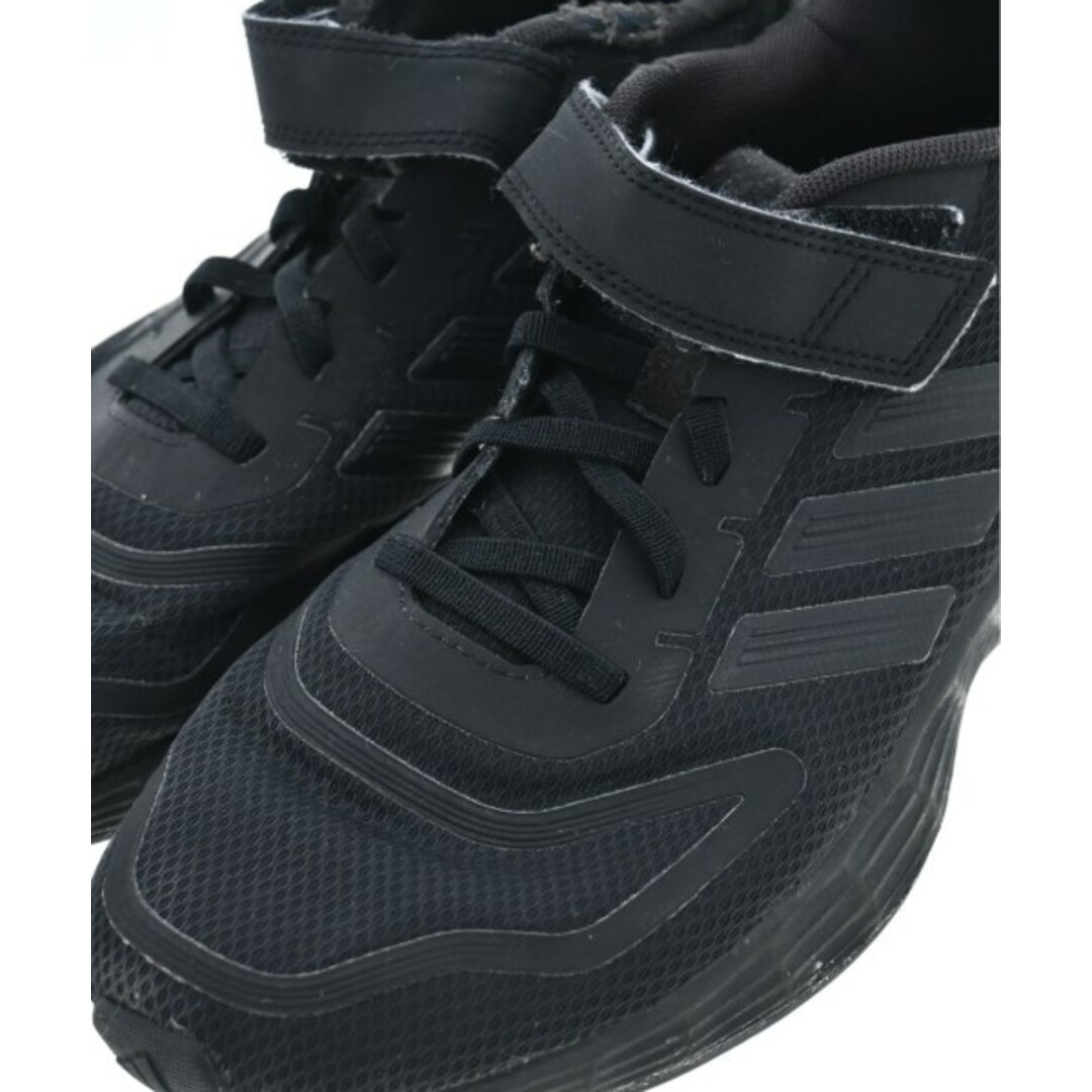 adidas(アディダス)のadidas アディダス スニーカー 24cm 黒 【古着】【中古】 レディースの靴/シューズ(スニーカー)の商品写真