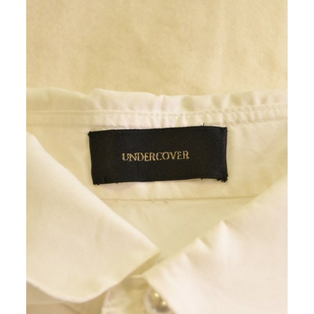 UNDERCOVER(アンダーカバー)のUNDER COVER アンダーカバー カジュアルシャツ 1(S位) アイボリー 【古着】【中古】 レディースのトップス(シャツ/ブラウス(長袖/七分))の商品写真