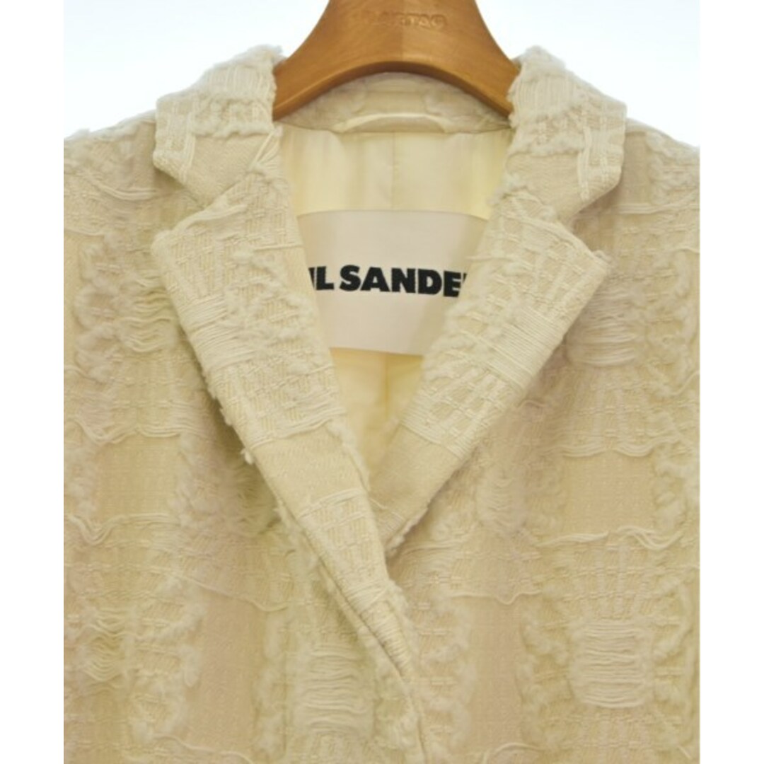 Jil Sander(ジルサンダー)のJIL SANDER コート（その他） 34(XXS位) ベージュ(総柄) 【古着】【中古】 レディースのジャケット/アウター(その他)の商品写真