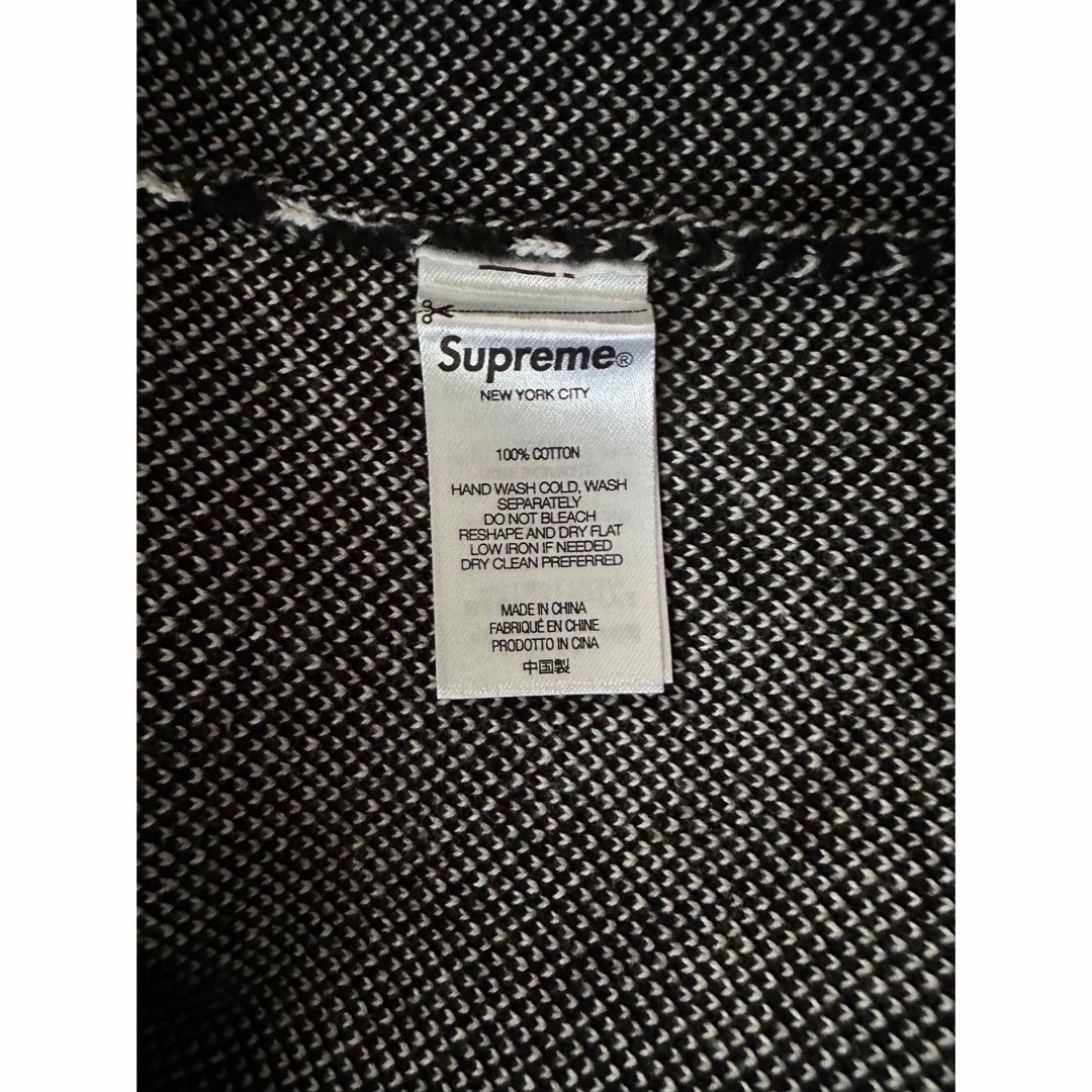 Supreme(シュプリーム)の✨未使用品✨Supreme Stripe Sweater Vest 黒 メンズのトップス(ニット/セーター)の商品写真