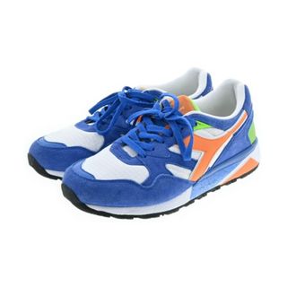 ディアドラ(DIADORA)のdiadora ディアドラ スニーカー 27cm 青x白 【古着】【中古】(スニーカー)