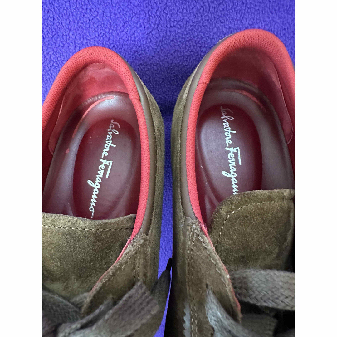 ✨レア・極美品✨Ferragamo フェラガモ スエードスニーカー ✨レア・極美品✨Ferragamo フェラガモ スエードスニーカー