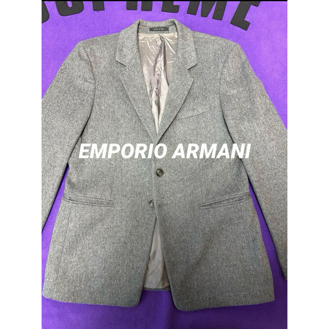 Emporio Armani(エンポリオアルマーニ)の✨イタリア製・極美品✨EMPORIO ARMANIテーラードジャケット メンズのジャケット/アウター(テーラードジャケット)の商品写真