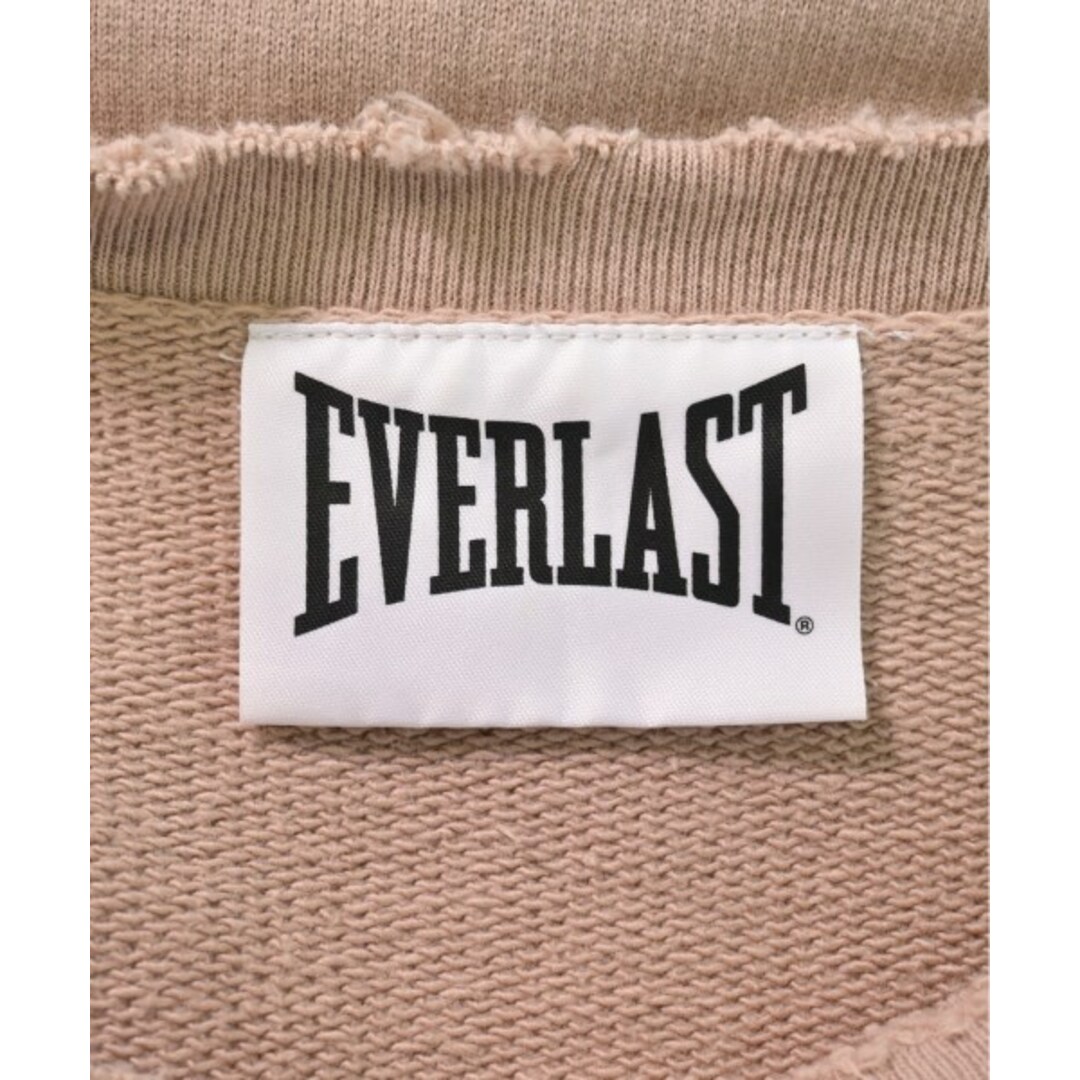 EVERLAST(エバーラスト)のEVERLAST エバーラスト スウェット F ベージュ 【古着】【中古】 レディースのトップス(トレーナー/スウェット)の商品写真