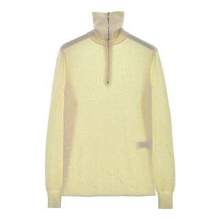 ジルサンダー(Jil Sander)のJIL SANDER ジルサンダー ニット・セーター 46(M位) 白 【古着】【中古】(ニット/セーター)