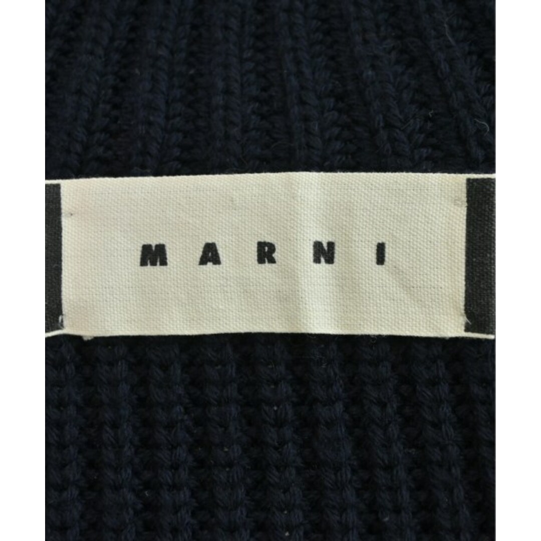 Marni(マルニ)のMARNI マルニ ニット・セーター 46(M位) 紺 【古着】【中古】 メンズのトップス(ニット/セーター)の商品写真