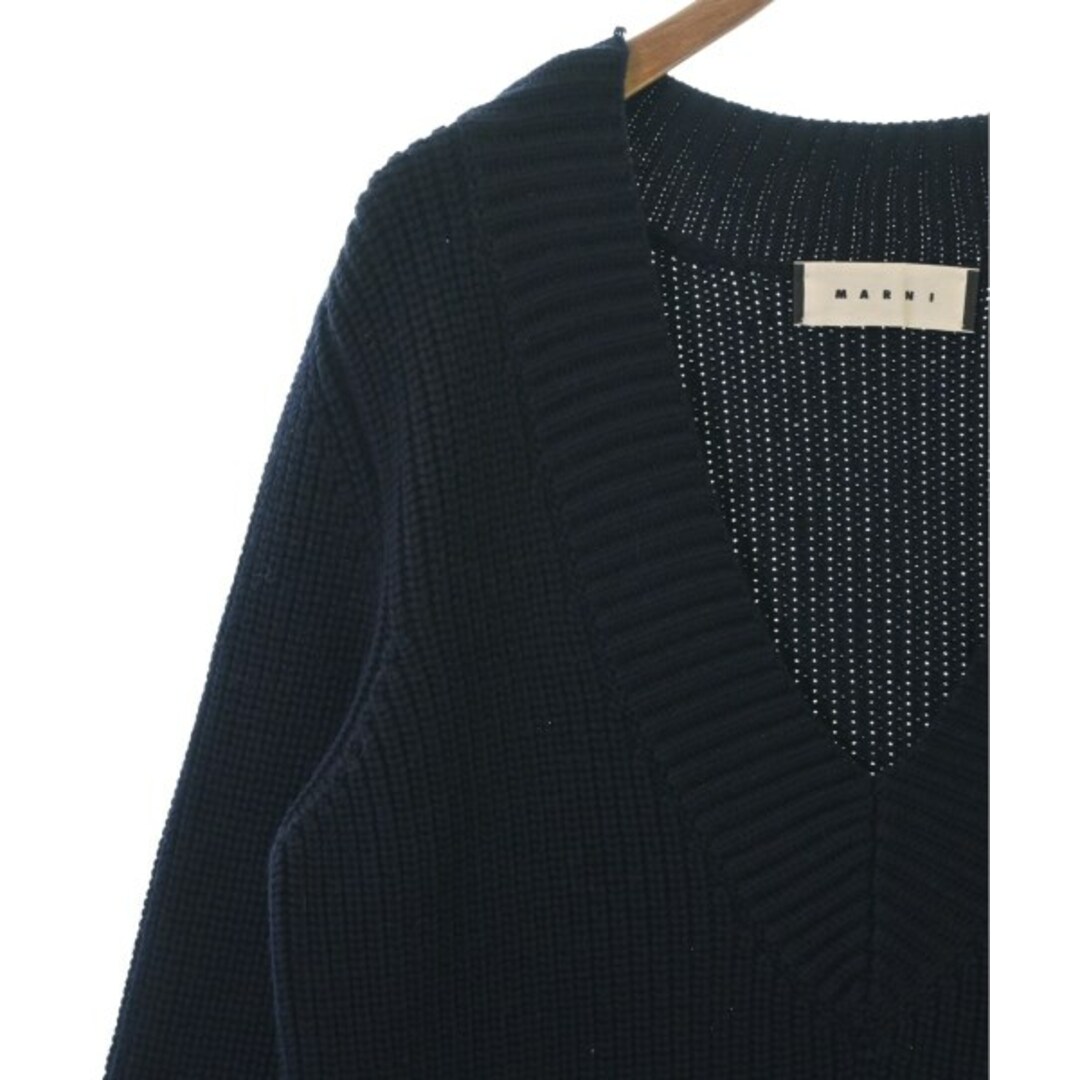 Marni(マルニ)のMARNI マルニ ニット・セーター 46(M位) 紺 【古着】【中古】 メンズのトップス(ニット/セーター)の商品写真