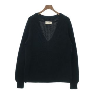 マルニ(Marni)のMARNI マルニ ニット・セーター 46(M位) 紺 【古着】【中古】(ニット/セーター)