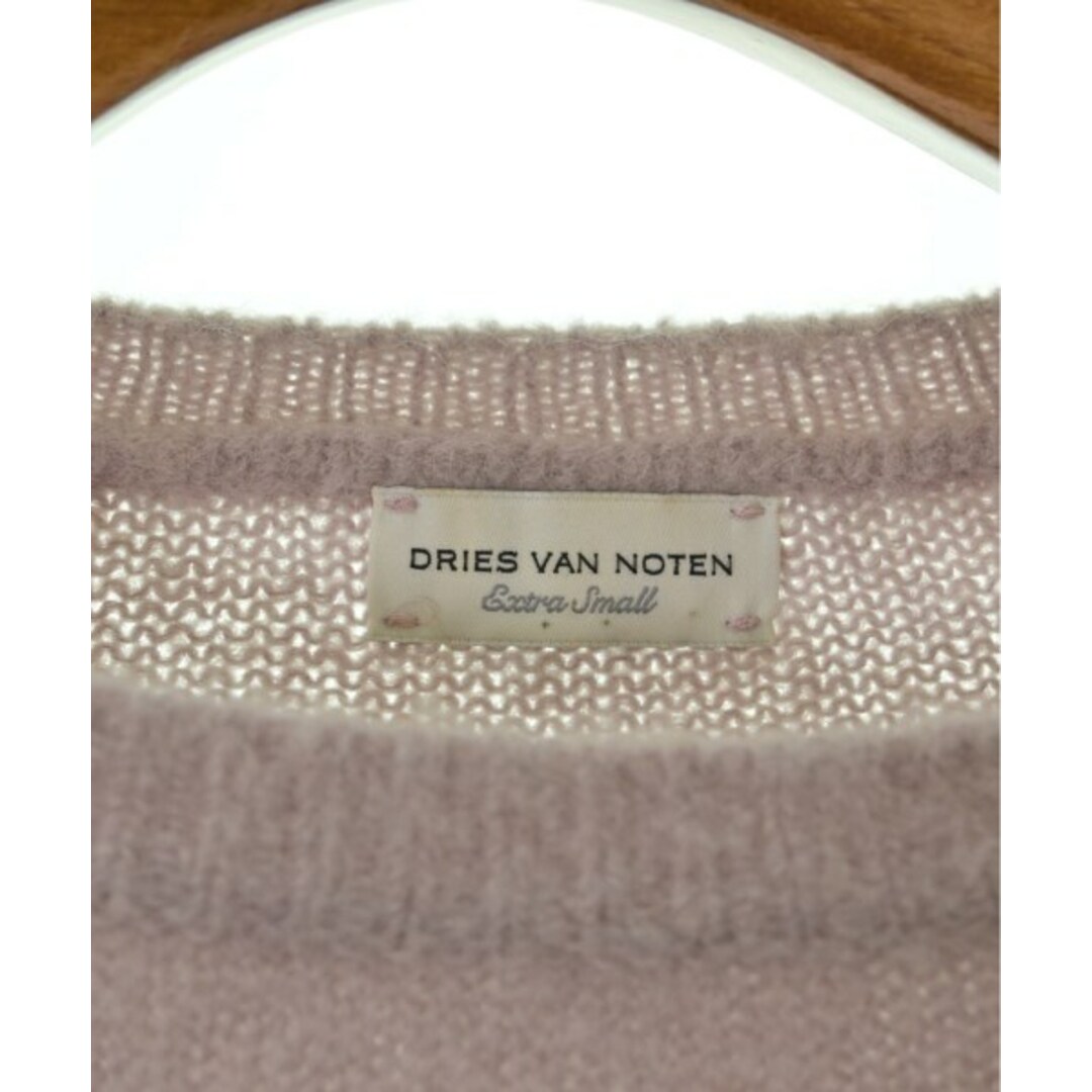 DRIES VAN NOTEN(ドリスヴァンノッテン)のDRIES VAN NOTEN ニット・セーター XS ピンク 【古着】【中古】 レディースのトップス(ニット/セーター)の商品写真