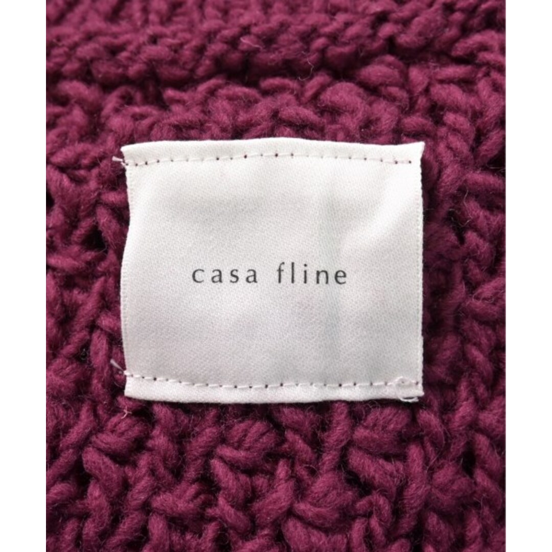 CASA FLINE(カーサフライン)のCASA FLINE カーサフライン ニット・セーター F 紫系 【古着】【中古】 レディースのトップス(ニット/セーター)の商品写真