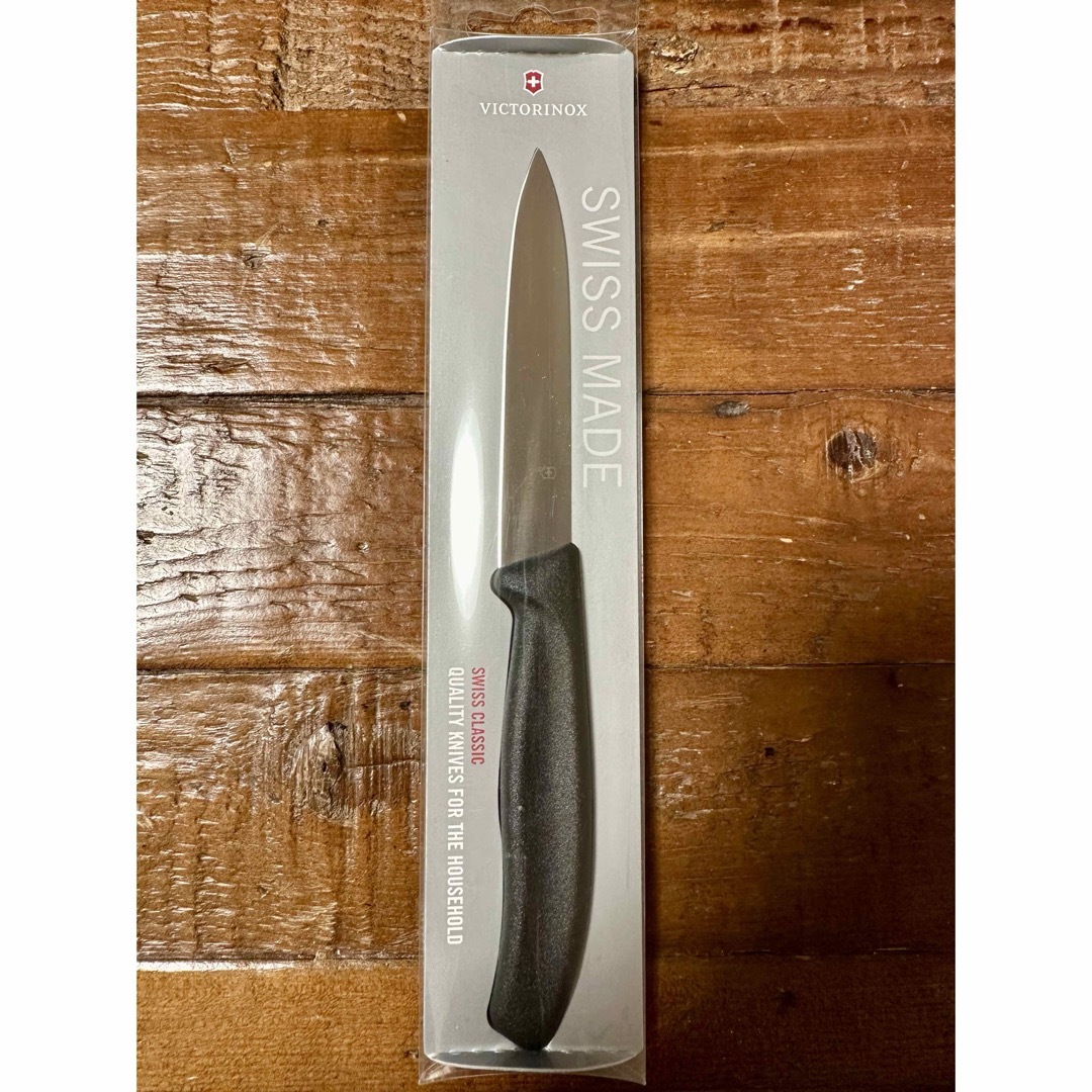 VICTORINOX(ビクトリノックス)の【未使用】ﾋﾞｸﾄﾘﾉｯｸｽ ｽｲｽｸﾗｼｯｸ ﾊﾟｰﾘﾝｸﾞﾅｲﾌ インテリア/住まい/日用品のキッチン/食器(調理道具/製菓道具)の商品写真