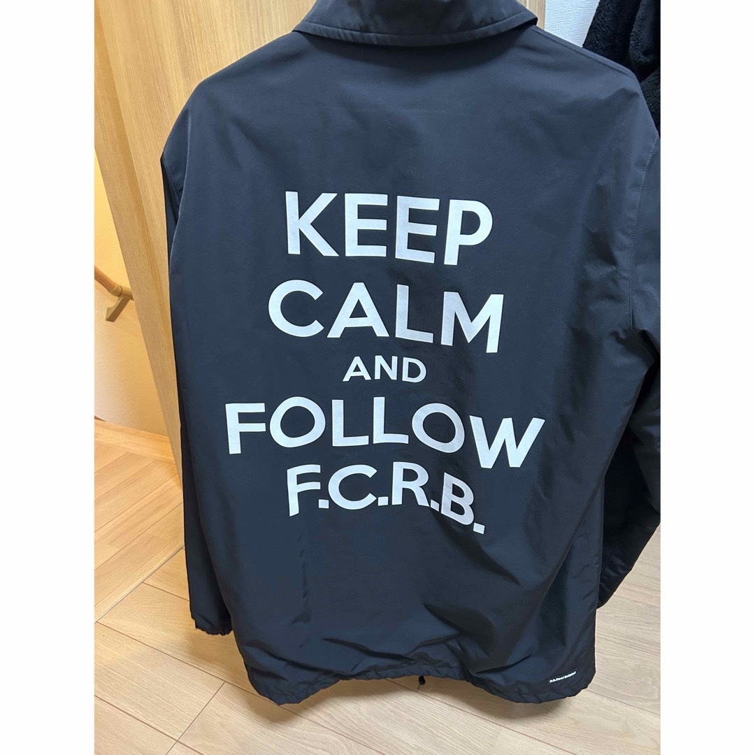 F.C.R.B.(エフシーアールビー)のfcrb コーチジャケット サイズM メンズのジャケット/アウター(ナイロンジャケット)の商品写真