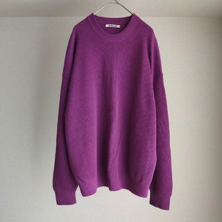 オーラリー(AURALEE)のAURALEE SUPER HARD TWIST RIB KNIT P/O(ニット/セーター)